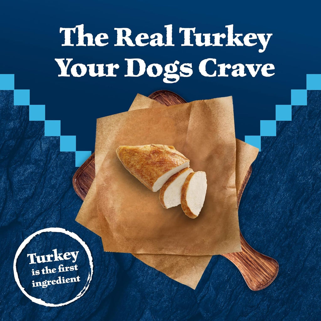 Wilderness Turkey Crunchy Dog Biscuits, Grain-Free, 24 Oz | Real Turkey #1 Ingredient, Crunchy Biscuits, High Protein Nutrition, No Artificial Preservatives