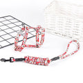 Adjustable Cat & Dog Harness with Leash – Soft Cotton Vest for Cats & Small Dogs
