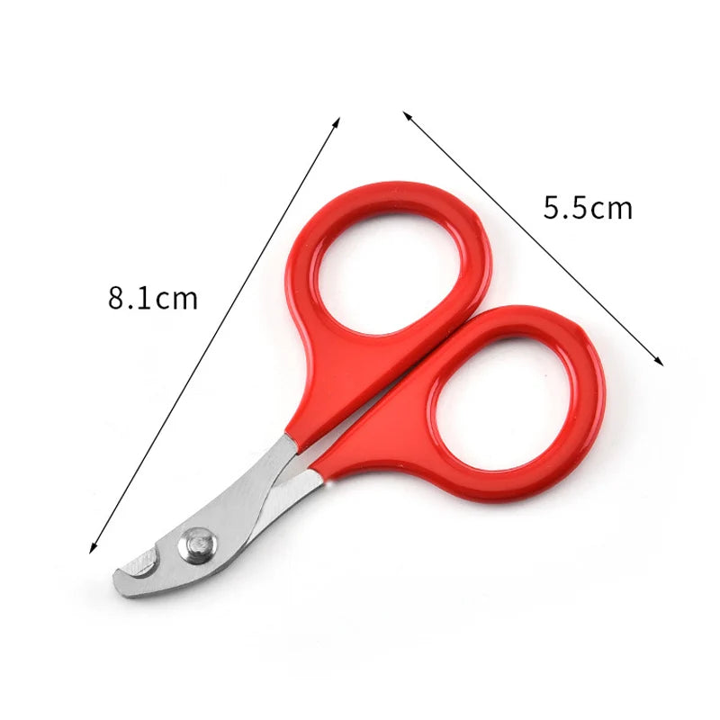 Professional Pet Nail Clippers – Stainless Steel Trimmer for Cats & Small Dogs
