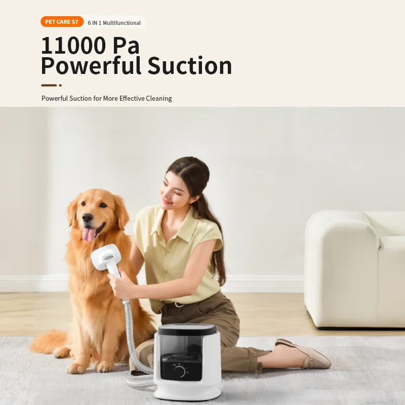 Pet Grooming Vacuum Cleaner Kit