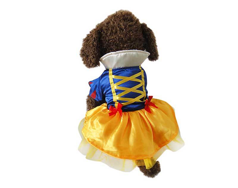 Snow White Halloween Dog Dress – Small Dogs