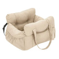 Non-Slip Dog Car Seat with Safety Belt | Washable & Breathable