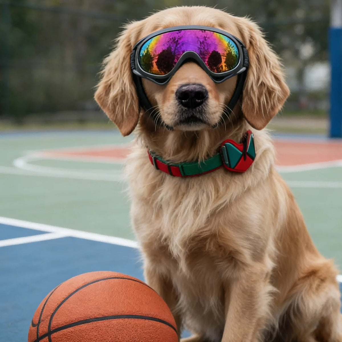 Dog Sunglasses UV400 – Stylish Protective Eyewear for Large Dogs & Puppies