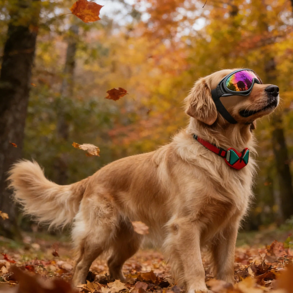 Dog Sunglasses UV400 – Stylish Protective Eyewear for Large Dogs & Puppies