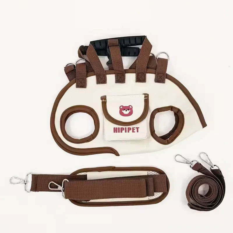 3-in-1 Breathable Pet Carrier Bag for Small Dogs & Cats