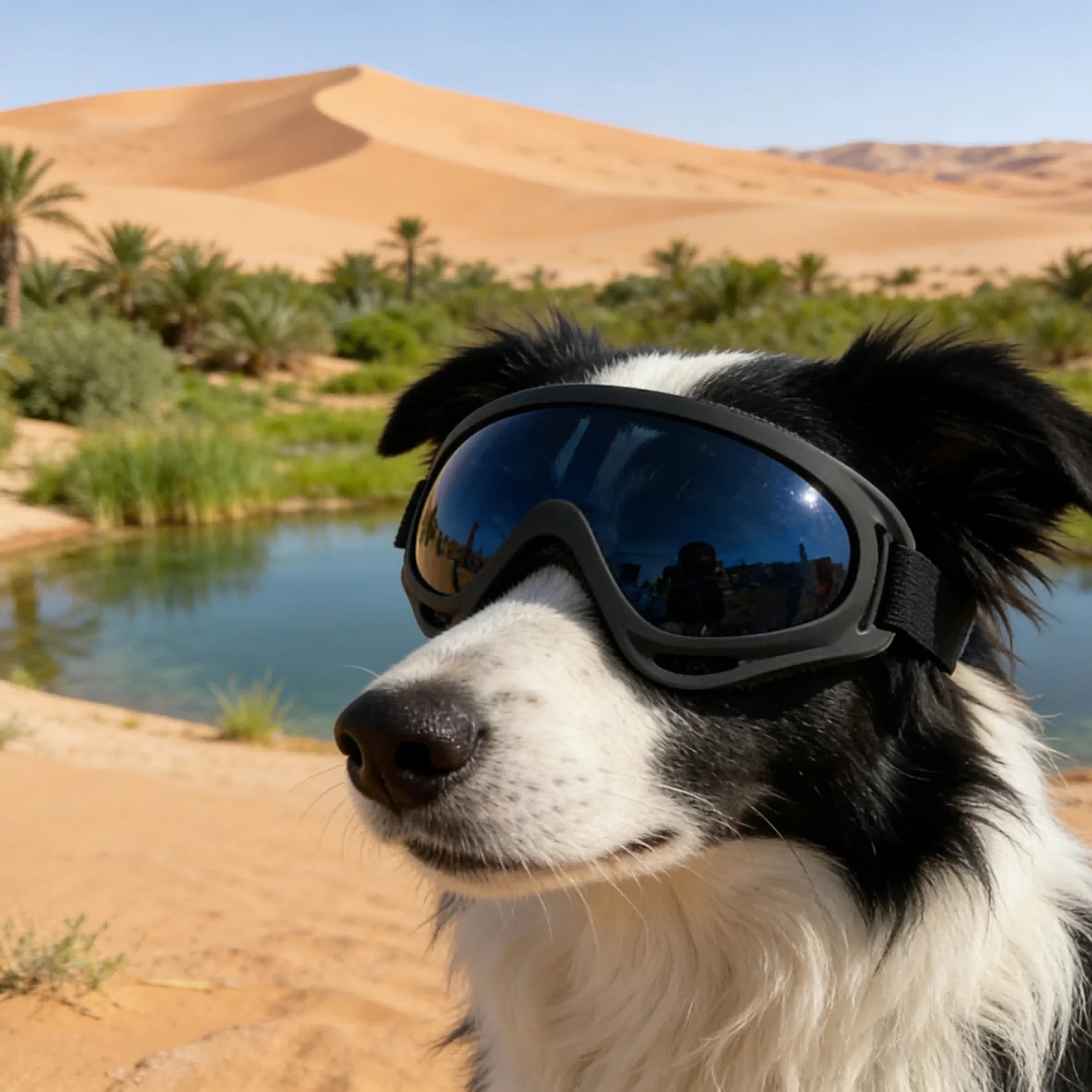 Dog Sunglasses UV400 – Stylish Protective Eyewear for Large Dogs & Puppies
