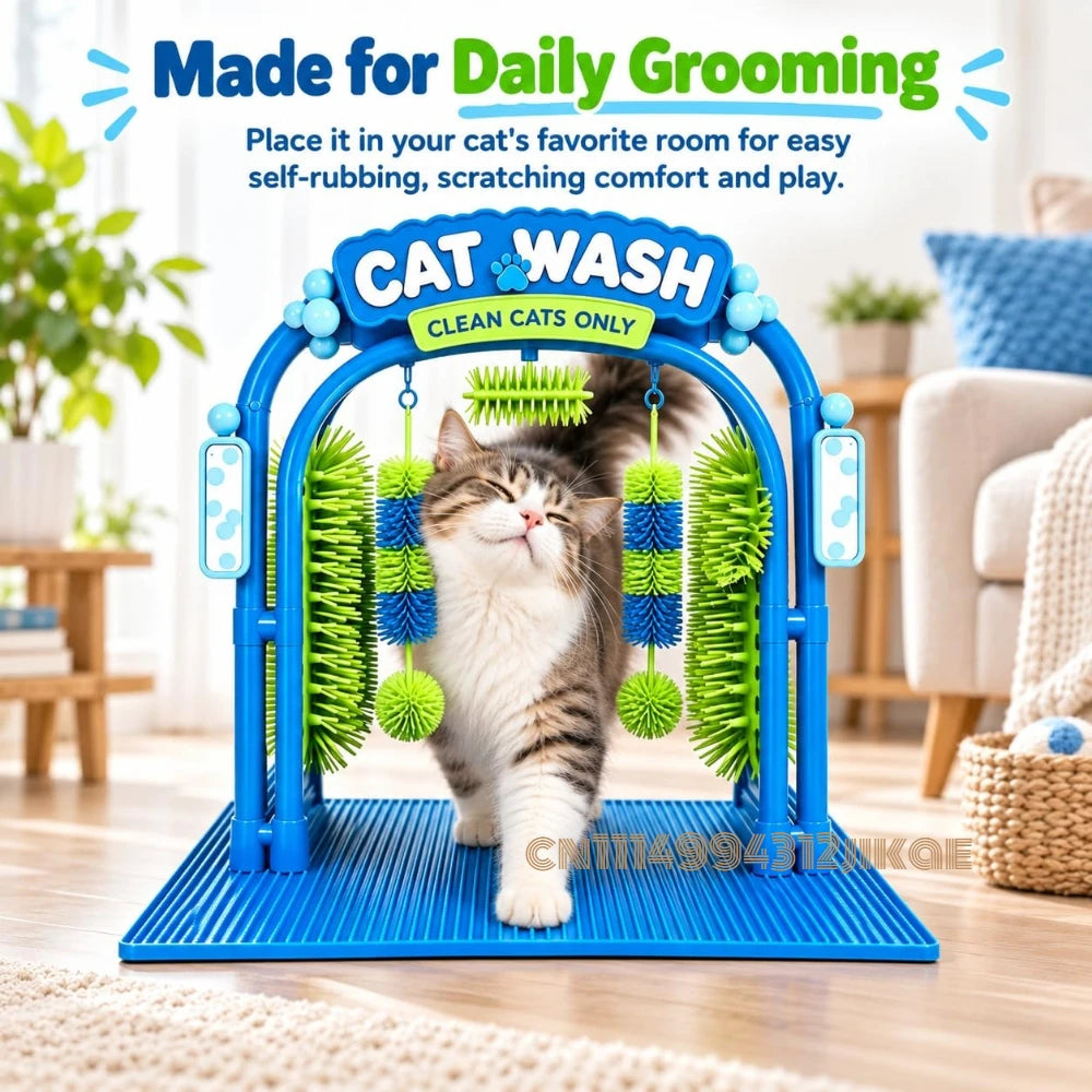 Cat Self-Grooming Arch Scratcher