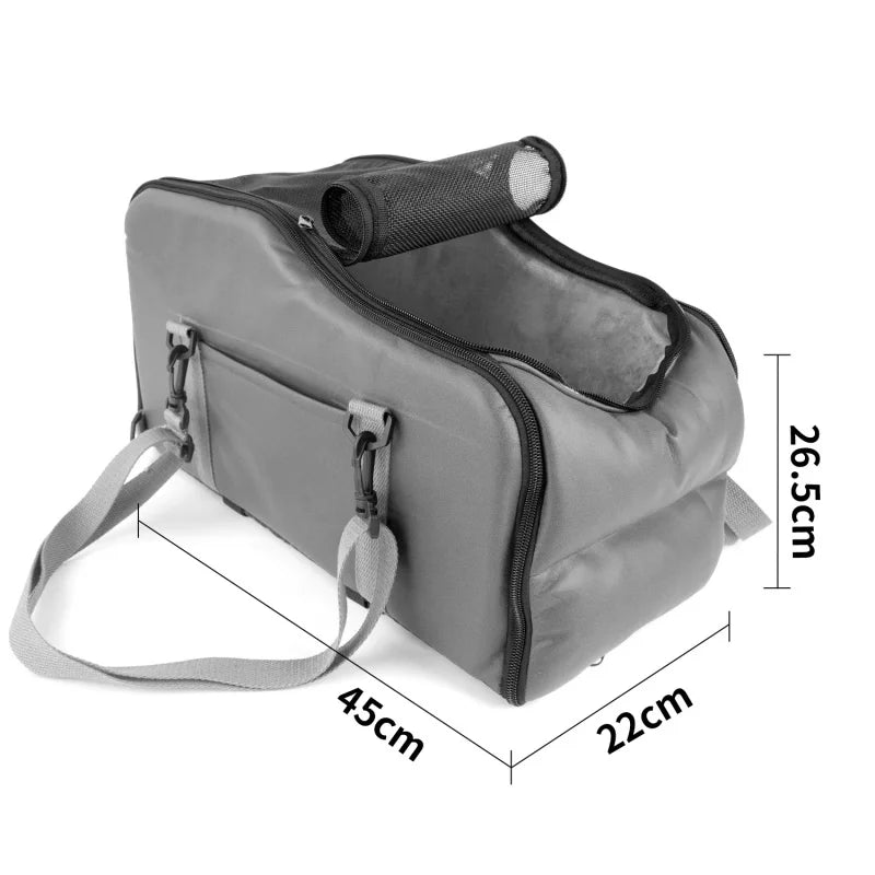 Removable & Washable Car Dog Bed | Portable Pet Travel Mat