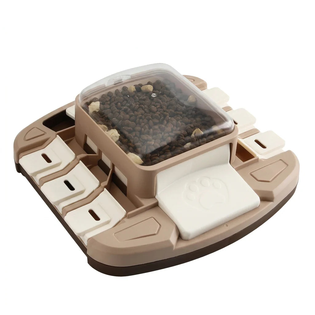 Interactive Dog Puzzle Feeder – Slow Feeding & Boredom Relief Toy
