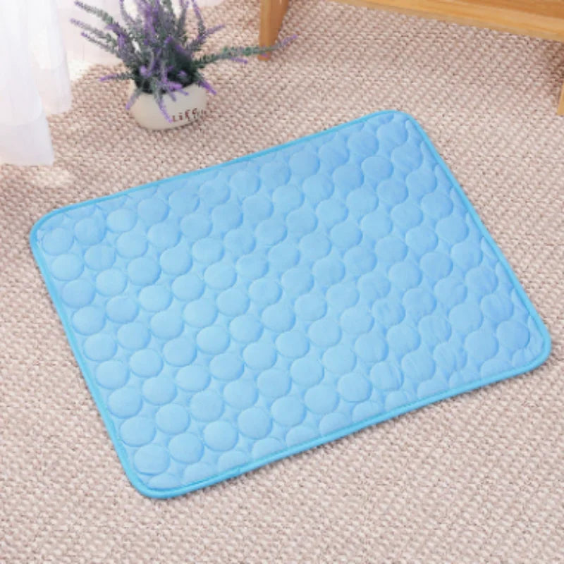 Self-Cooling Pet Mat | Washable Summer Bed for Dogs & Cats