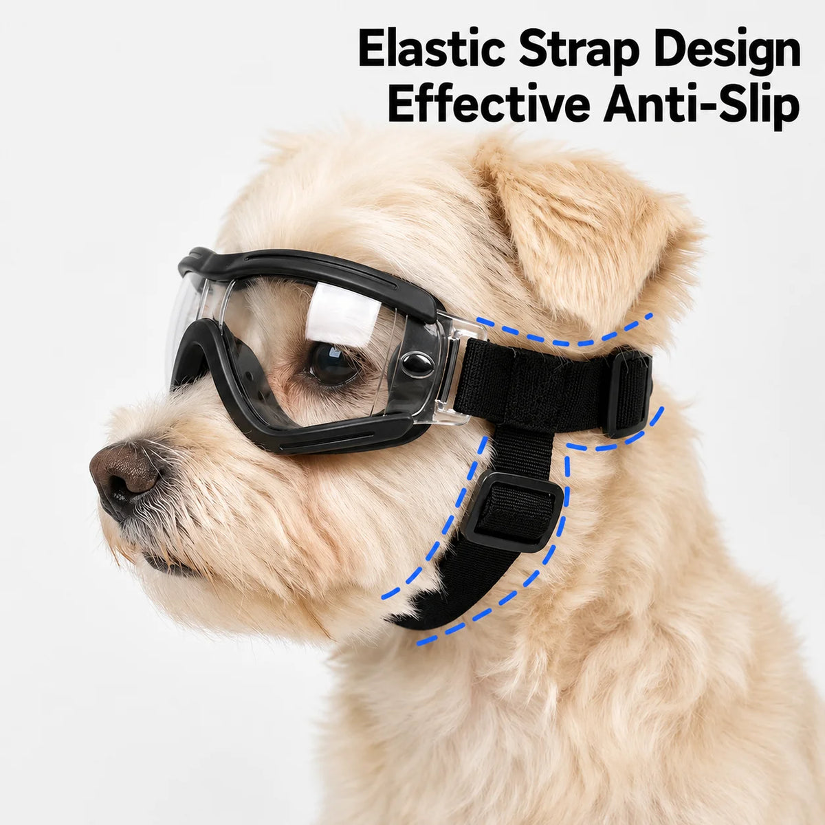 Dog Goggles for Sun, Wind & Dust
