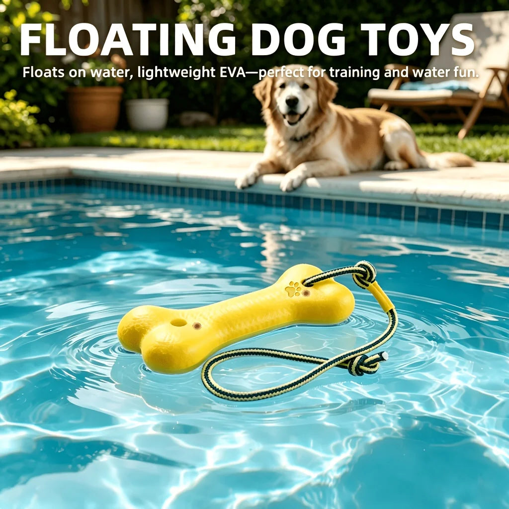 Floating Dog Pool Toys – Interactive Fetch Bumpers for Lake & Beach Play | Medium & Large Dogs