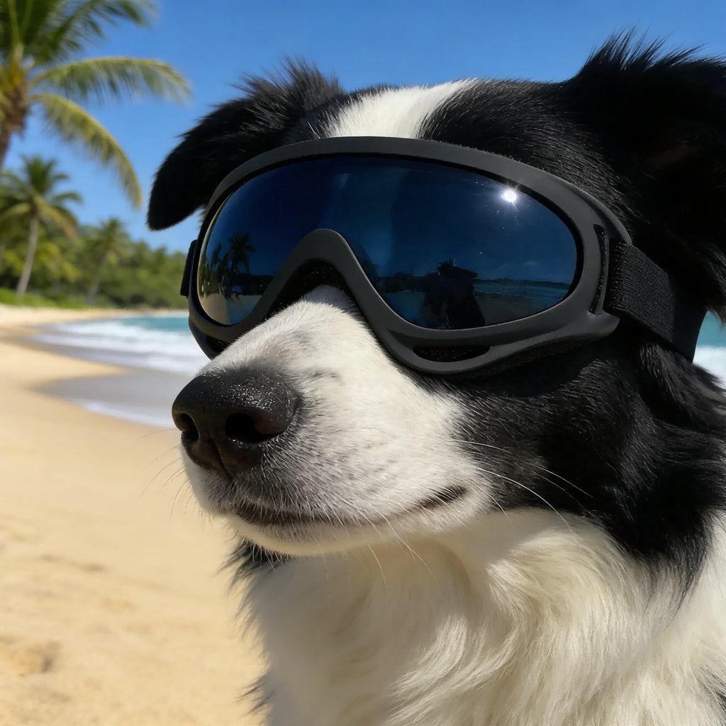 Dog Sunglasses UV400 – Stylish Protective Eyewear for Large Dogs & Puppies
