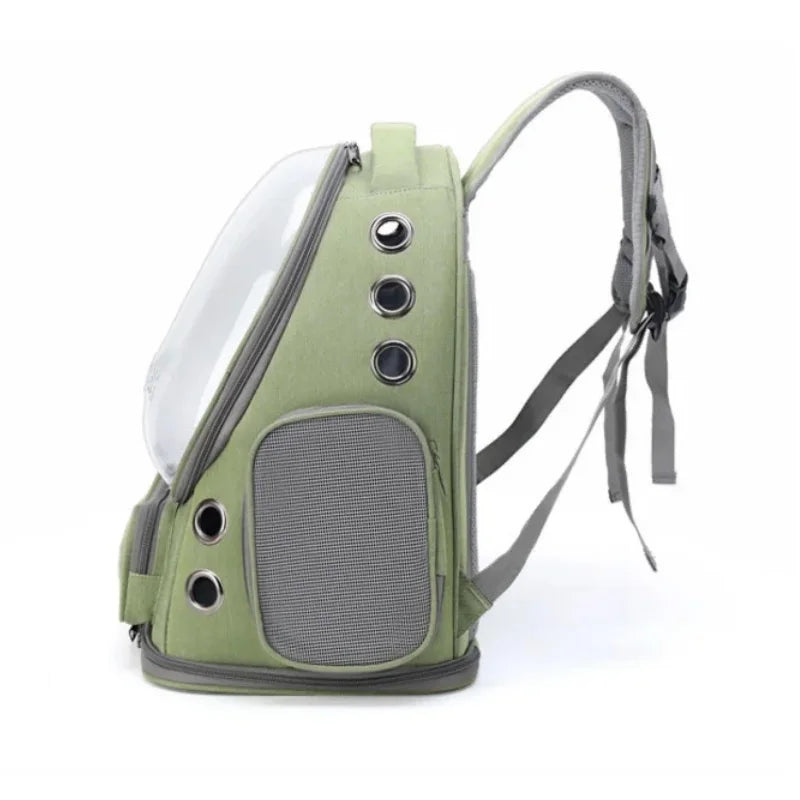 Adventure Awaits Pet Backpack – Breathable Travel Carrier for Cats & Small Dogs