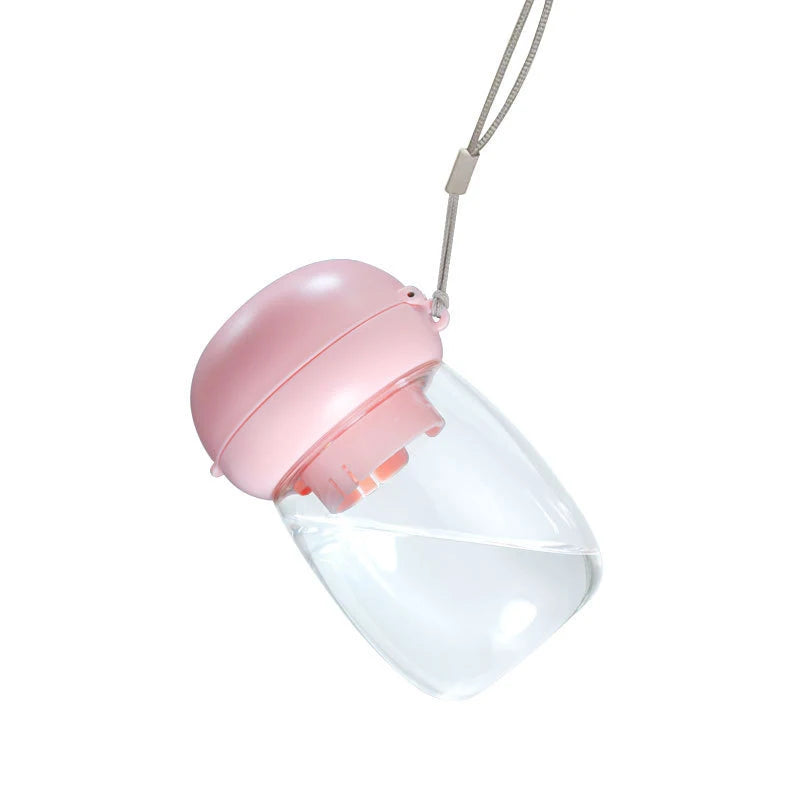 Portable Pet Water Bottle with Lanyard | 300ml & 500ml Dog Travel Dispenser