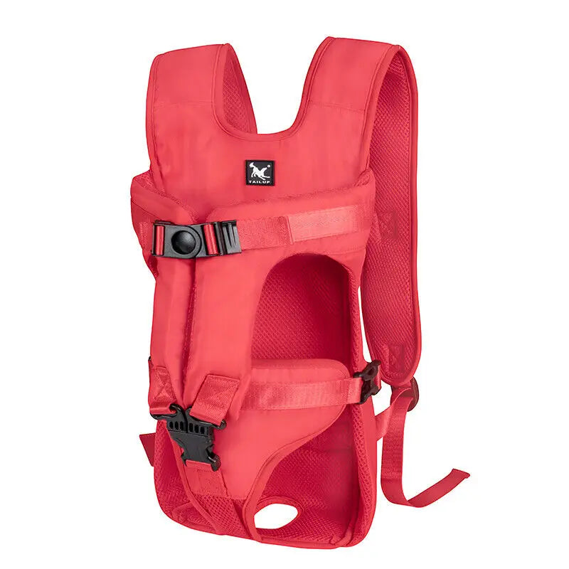 Pet Carrier Backpack for Dogs & Cats | Breathable Oxford Cloth, Padded Shoulder Straps | S–XL