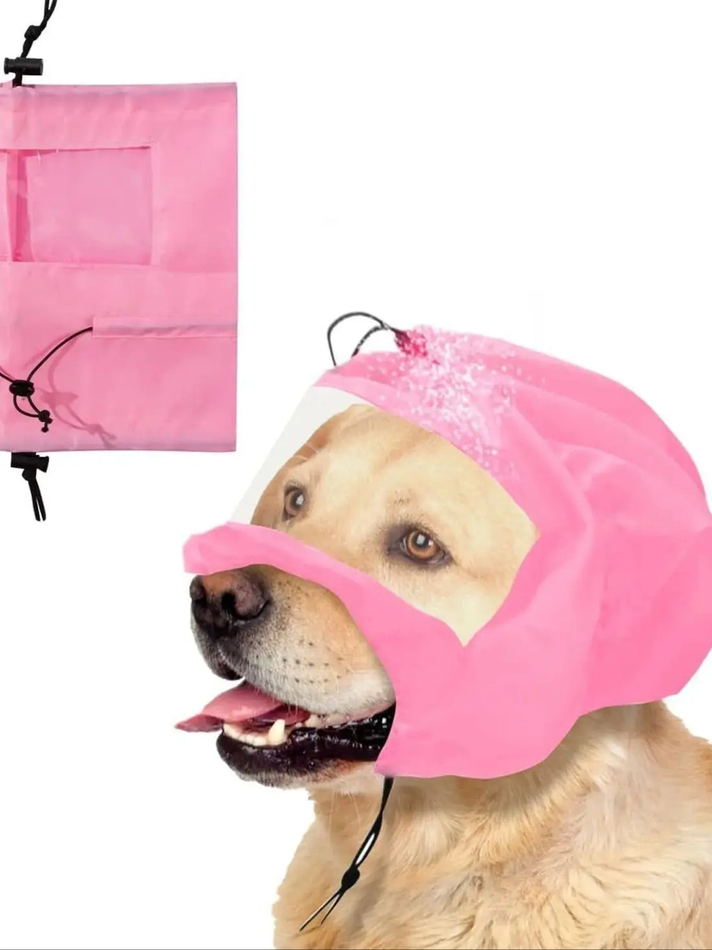 Waterproof Dog Bathing Cap with Ear Protection
