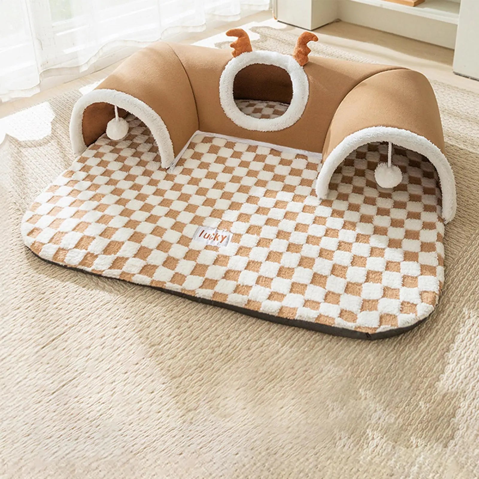 Cat Tunnel Bed & Play House for Kittens