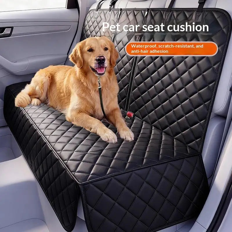 Waterproof Pet Car Seat Cover & Carrier Cushion for Dogs & Cats