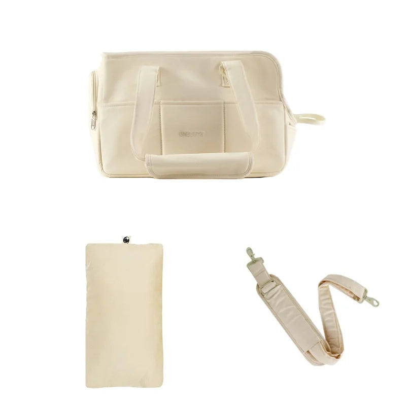Portable Cotton Pet Carrier Shoulder Bag | Small Dogs & Cats