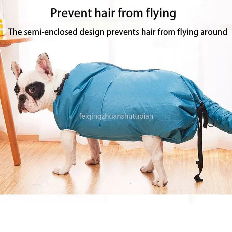 Foldable Pet Drying Bag – Quick-Dry Grooming Bag for Dogs & Cats