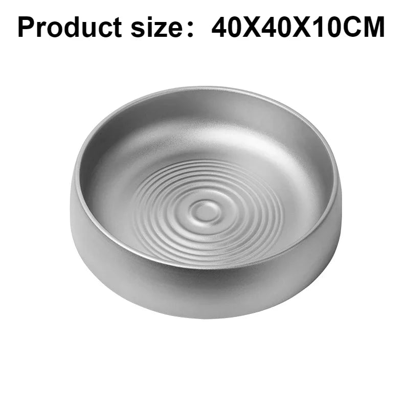 OIMG Aluminum Cooling Cat Bed – Waterproof Bowl Nest