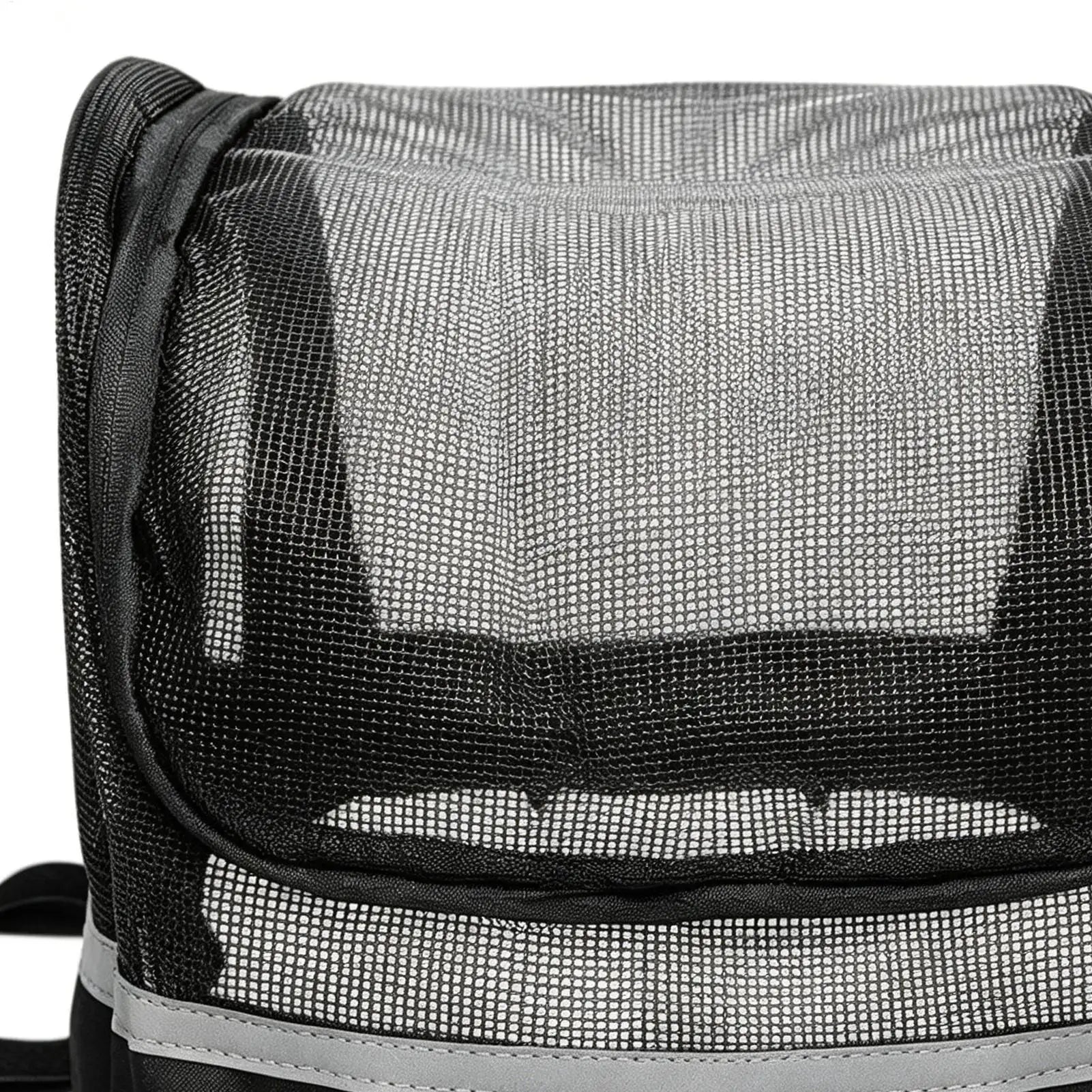 Pet Bicycle Handlebar Basket with Mesh Window — Shock-Absorbing Bike Carrier for Small Dogs & Cats