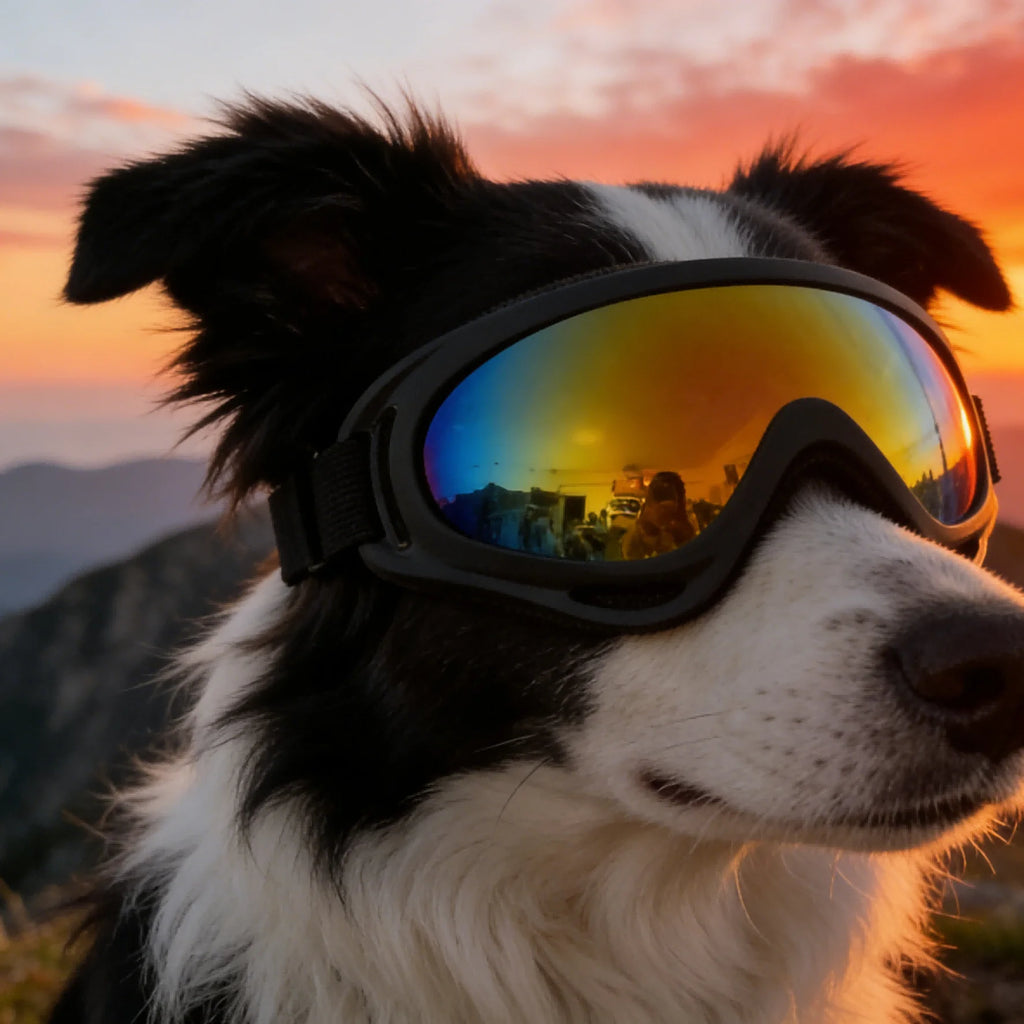Dog Sunglasses UV400 – Stylish Protective Eyewear for Large Dogs & Puppies