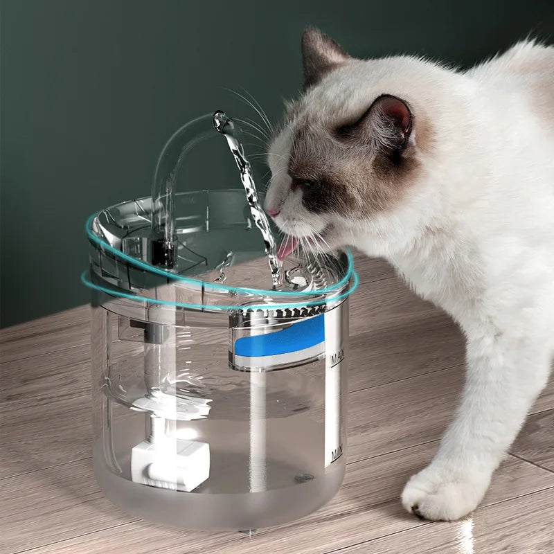 Automatic Pet Water Fountain with Carbon Filter – 2L