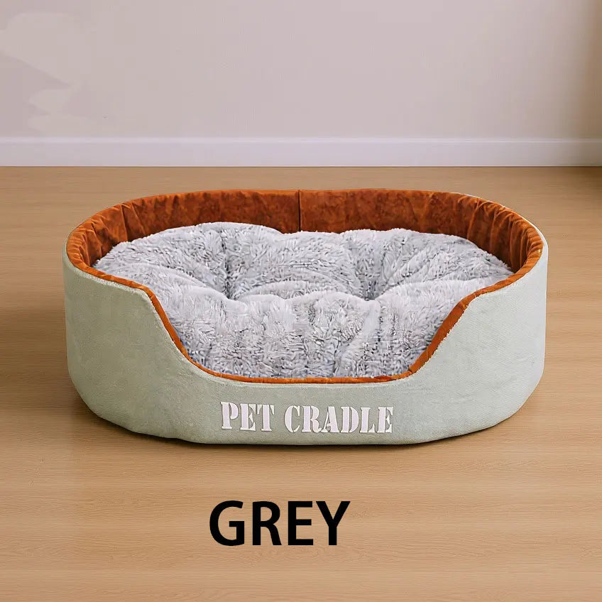 Universal Pet Bed for Cats & Dogs – Warm, Cozy All-Season Sleeping Nest
