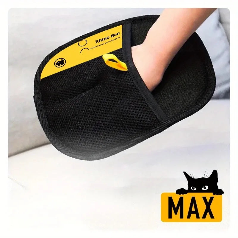 Double-Sided Pet Grooming Gloves (2-Pack)
