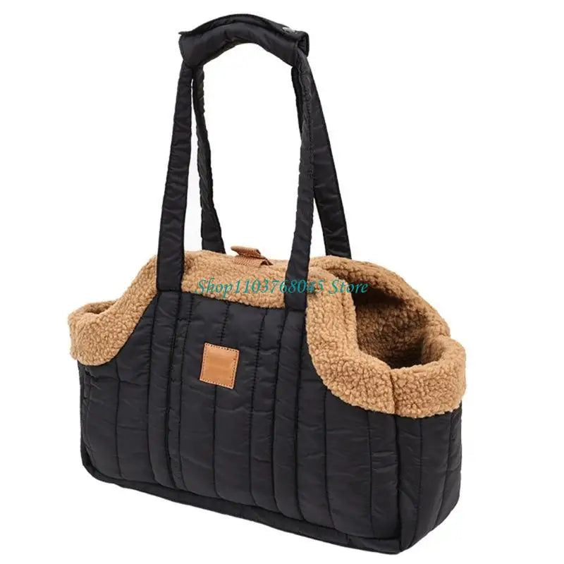 Soft Cat Carrier Handbag – Breathable Shoulder Bag for Cats & Small Dogs