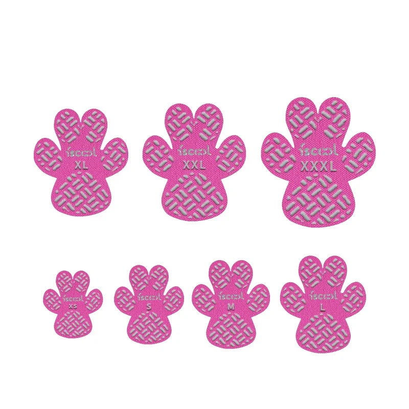 Breathable Dog Paw Grip Patches | Non-Slip Foot Pads for Dogs | 4-Pack (XS–XXXL)