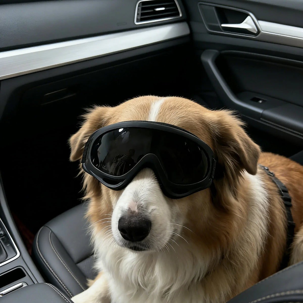 Dog Sunglasses UV400 – Stylish Protective Eyewear for Large Dogs & Puppies