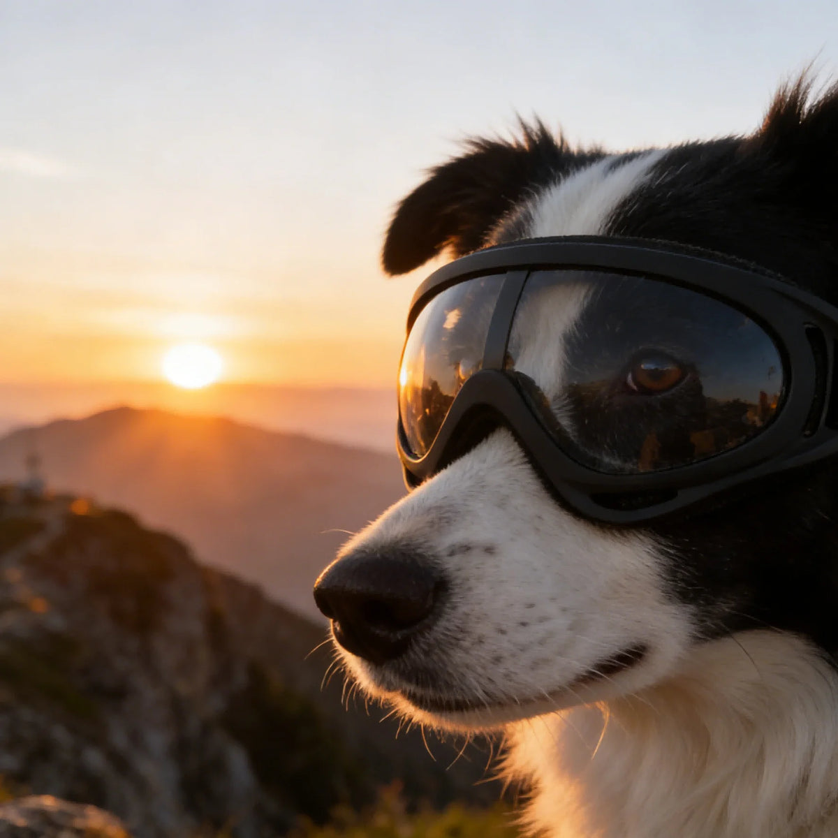 Dog Sunglasses UV400 – Stylish Protective Eyewear for Large Dogs & Puppies