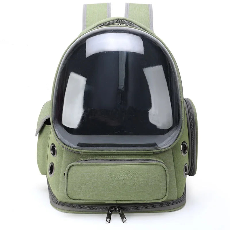 Adventure Awaits Pet Backpack – Breathable Travel Carrier for Cats & Small Dogs