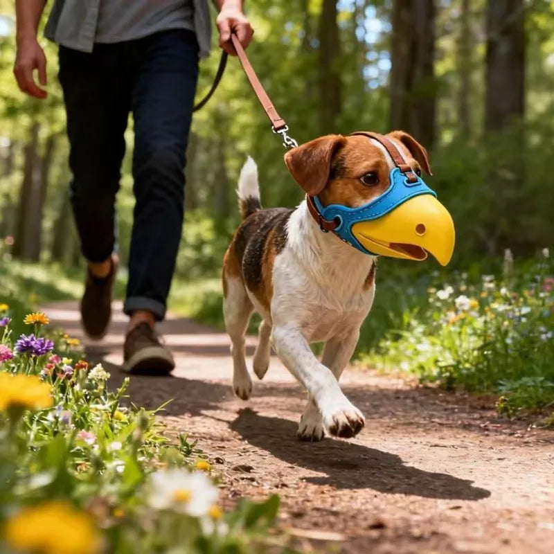 Breathable Dog Muzzle – Anti-Bite & Bark Control