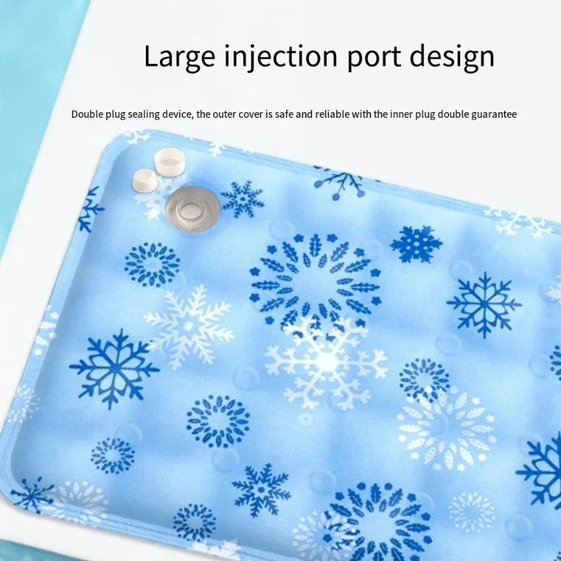 Self-Cooling Pet Mat | Waterproof Ice Gel Pad for Dogs & Cats