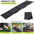 Folding Dog Car Ramp – Non-Slip, 250 LBS Capacity