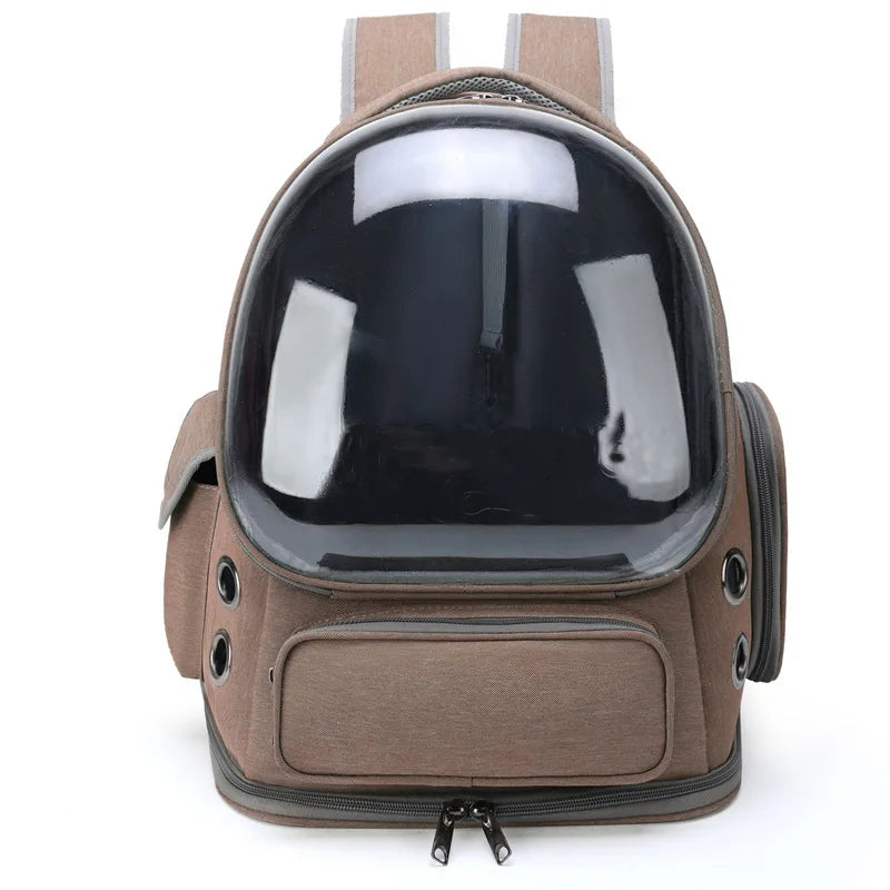 Adventure Awaits Pet Backpack – Breathable Travel Carrier for Cats & Small Dogs