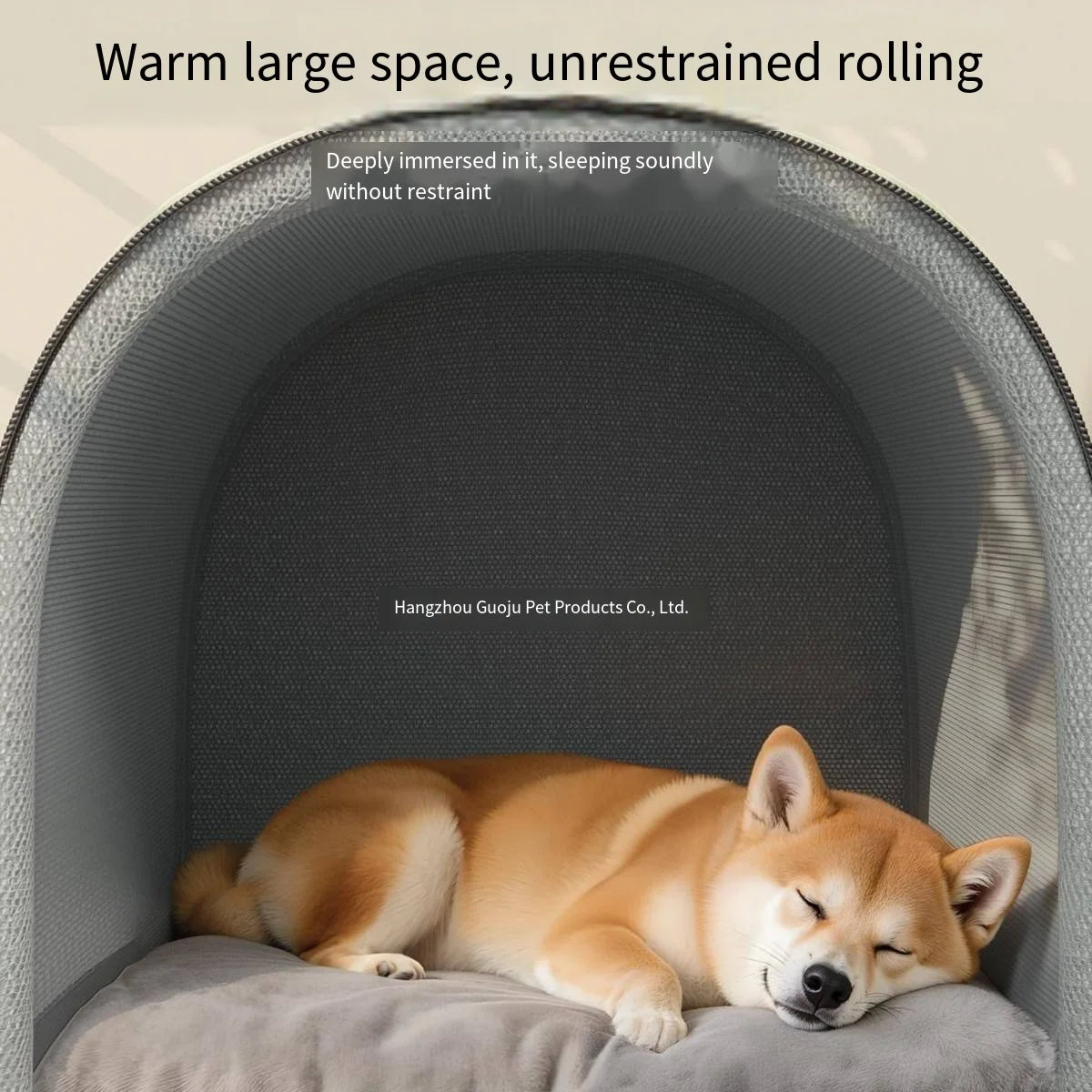 Thickened Winter Pet Bed | Closed Dog House & Cat Shelter with Washable Mattress