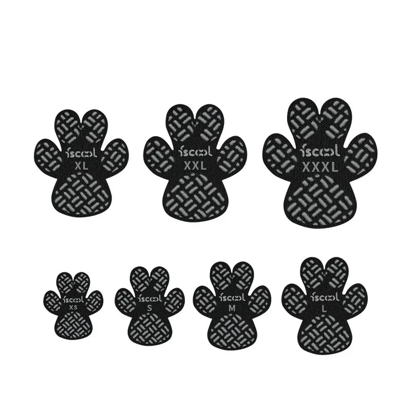 Breathable Dog Paw Grip Patches | Non-Slip Foot Pads for Dogs | 4-Pack (XS–XXXL)