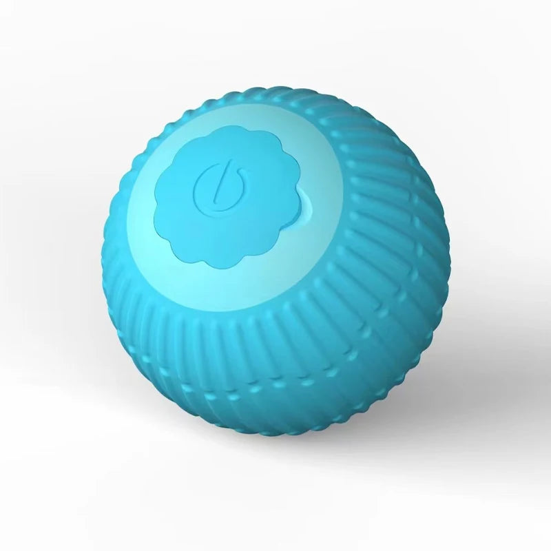 Smart Electric Rolling Ball Cat Toy – USB Rechargeable Interactive Chew-Proof Toy