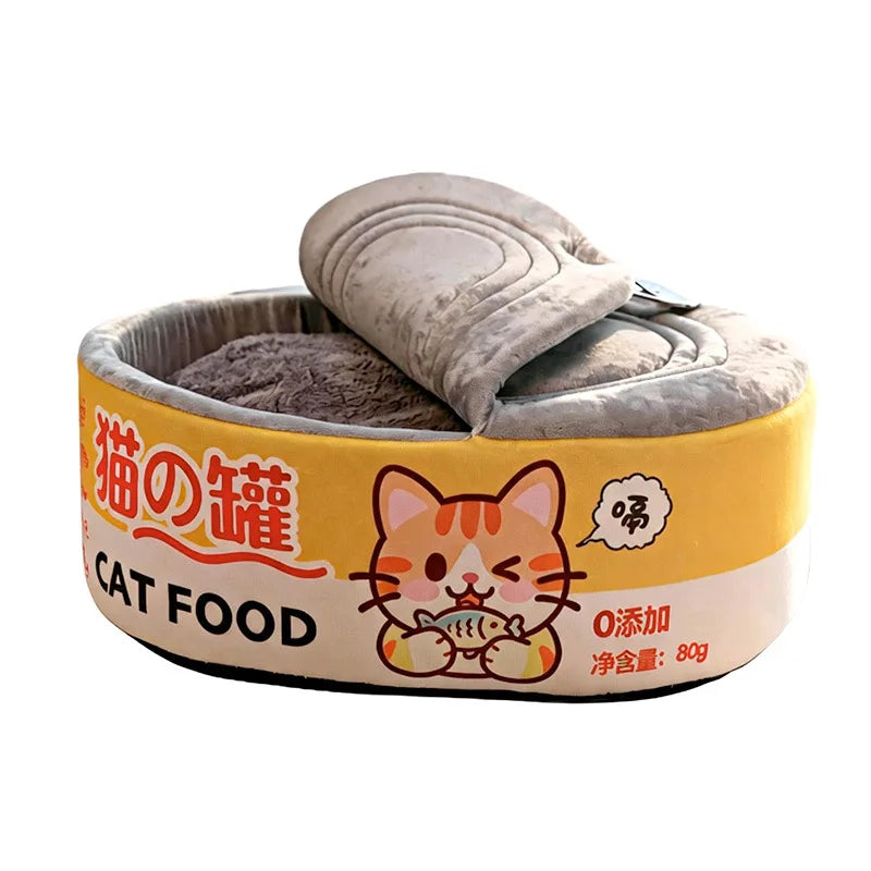 Canned Food Cat Bed