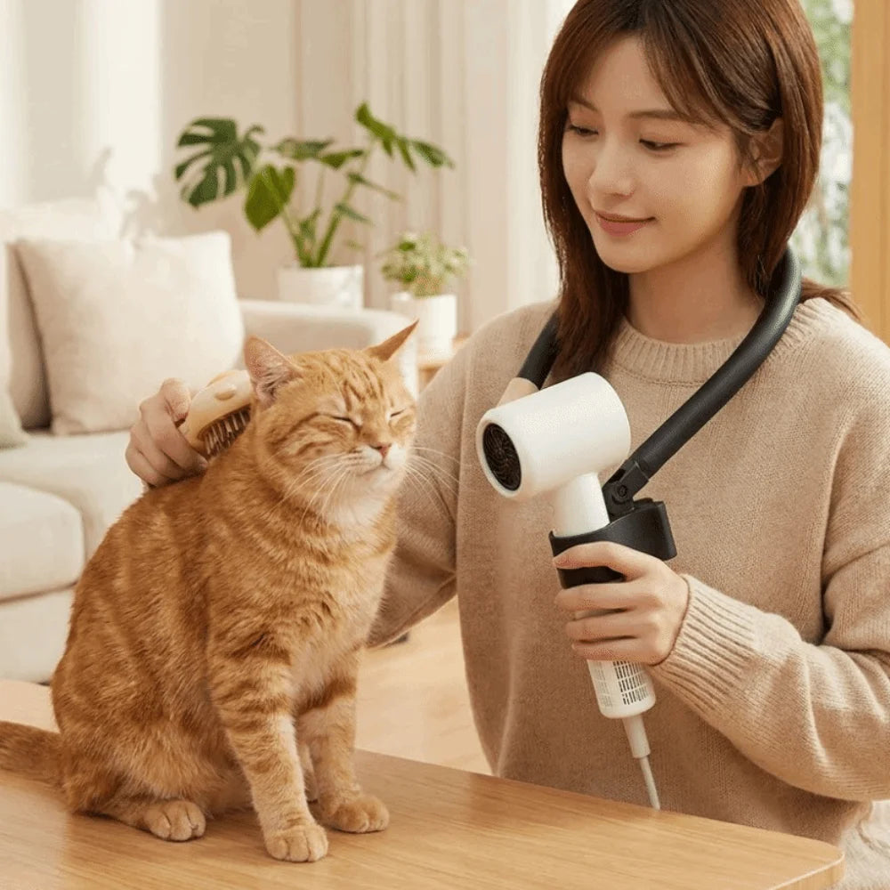 Hands-Free Pet Hair Dryer Holder