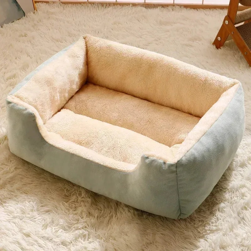 Plush Pet Bed Mat for Cats & Dogs – Soft Breathable Cushion, Multiple Sizes