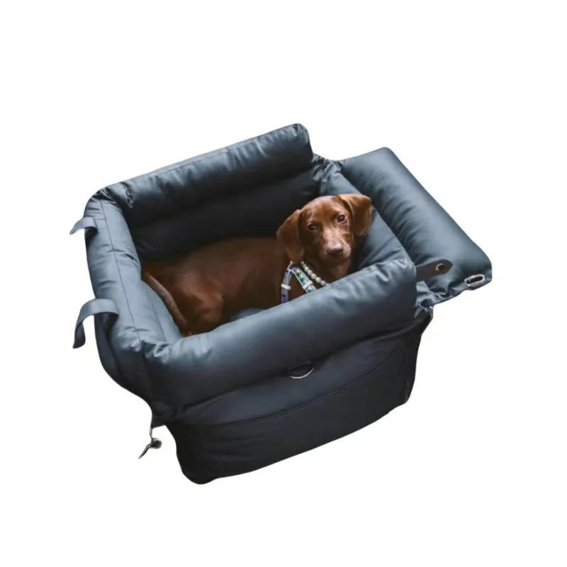 Waterproof PU Pet Car Bed | Portable Dog & Cat Carrier Mat