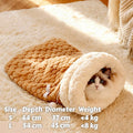 Enclosed Winter Cat Snuggle Bed
