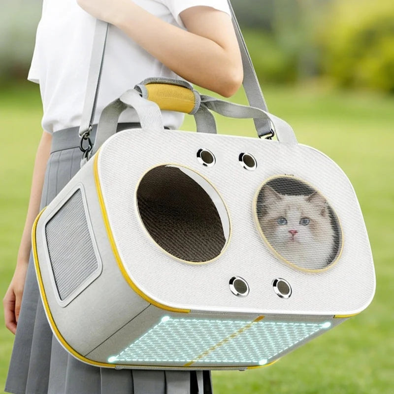 Large Breathable Cat Carrier Backpack