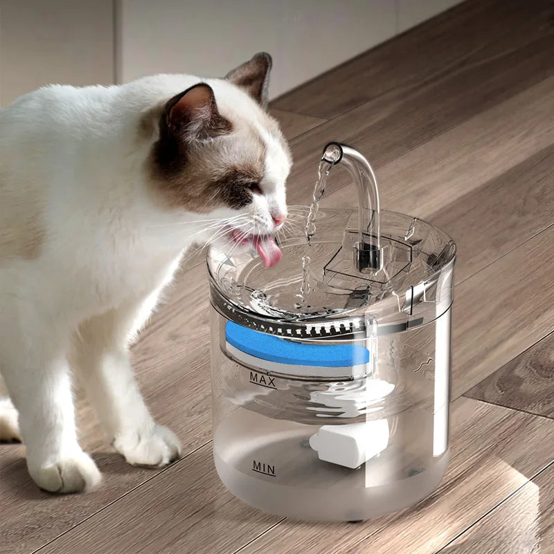 Automatic Pet Water Fountain with Carbon Filter – 2L